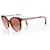 Chanel, round tortoise sunglasses Brown  ref.1220903