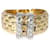 Autre Marque Vintage FOPE Diamond Ring in 18K white gold/Yellow gold 0.09 ctw  ref.1220935