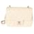 Timeless Chanel Beige Quilted Lambskin Mini Square Classic Flap Bag Leather  ref.1220940