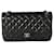Timeless Chanel Black Lambskin Jumbo Classic Double Flap Leather  ref.1220966