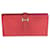 Hermès Hermes Fuchsia Lizard Classic Bearn Wallet Phw Pink Exotic leather  ref.1220971