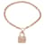 Hermès Amulettes Collection Constance Diamond Bracelet in 18k Rose Gold 0.44 ctw Pink gold  ref.1220982