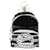 Chanel Kleiner La Pausa-Rucksack aus schwarzem und weißem Vinyl Lackleder  ref.1220986