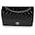 Timeless Chanel Black Quilted Patent Leather Maxi Classic Double Flap Bag  ref.1221008