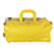 Mochila convertible de cuero arrugado suave amarillo Gucci  ref.1221012