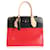 Louis Vuitton Rouge & Black City Steamer Mm de couro de bezerro Preto Vermelho  ref.1221032