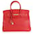 Hermès Hermes Rouge Casaque Epsom Birkin 35 GHW Rosso Pelle  ref.1221047