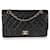 Timeless Borsa con patta classica foderata in pelle di agnello trapuntata nera Chanel Nero  ref.1221054