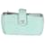Pochette portacellulare Chanel Mint Python Mini Blu Pelle  ref.1221102