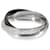 Cartier Trinity Ceramic & Diamond Ring in 18K white gold 0.45 ctw  ref.1221139