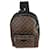 Louis Vuitton Monogram Macassar Canvas Josh Backpack Brown Black Leather Cloth  ref.1221164