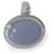 Ciondolo David Yurman Oval Chalcedony Diamond Enhancer in argento sterling 0.68ct  ref.1221202