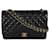 Chanel Black Lambskin Classic Maxi Double Flap Bag Leather  ref.1221214