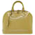 Louis Vuitton Alma BB Yellow Patent leather  ref.1221272