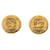 Timeless Logotipo de Chanel CC Dorado Chapado en oro  ref.1221275