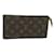 Louis Vuitton Pochette Accessoire Brown Cloth  ref.1221277