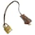 clochette , new Hermès zipper and padlock for Hermès dustbag box bag Gold hardware Steel  ref.1221627