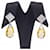 Autre Marque BRIOLE Orecchini con citrini e diamanti. Argento Giallo