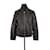 Zadig & Voltaire Leather coat Black  ref.1221704