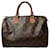 Louis Vuitton Speedy 30 Brown Cloth  ref.1221901