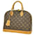 Louis Vuitton Alma Brown Cloth  ref.1221964