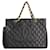 Timeless Chanel GST (großartige Einkaufstasche) Schwarz Leder  ref.1222032