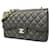 Timeless Chanel lined Flap Black Leather  ref.1222107