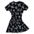 Miu Miu Dresses Black White Viscose  ref.1222112
