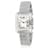 Cartier Tank Inglês de Cartier WT100008 Relógio feminino em ouro branco Prata Metálico Metal  ref.1222125