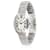 Cartier Baignoire de Cartier W8000006 relógio feminino 18ouro branco kt Prata Metálico Metal  ref.1222128