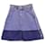 Acne Studios Halona Two-Tone Midi Skirt in Blue Denim  ref.1222129