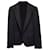 Blazer de lapela pontiaguda Gucci em algodão preto  ref.1222152
