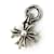 Chrome Hearts Maltese Cross Silver Pendant Silvery Metal  ref.1222170