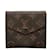 Louis Vuitton Monogram Porte Monnaie Billets Wallet M61660 Toile Marron  ref.1222192