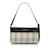 Bolsa de ombro Burberry Nova Check Bolsa de ombro de lona em bom estado Marrom  ref.1222198