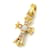 Chrome Hearts 22Ciondolo con croce di diamanti K D'oro Metallo  ref.1222220