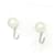 Mikimoto 14K Pear Clip On Earrings White White gold Metal  ref.1222232