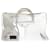 BALENCIAGA  Handbags T.  leather White  ref.1222242