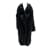 Yves Salomon ALO  Coats T.International S Faux fur Black  ref.1222312