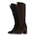 SAINT LAURENT  Boots T.eu 37 leather Brown  ref.1222333