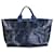 Chanel Dark blue 2016 Deauville Tote Bag Leather  ref.1222404