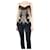 Dolce & Gabbana Top senza maniche con stampa leopardata con stampa animalier - taglia UK 12  ref.1222437