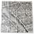 Christian Dior Square Map of Paris 100% silk twill 88 x 86 cm - New "collector" Grey Eggshell  ref.1222465