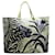 Hermès Hermes White Teagle a Lananas Tote Bag Cloth Cloth  ref.1222496
