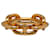 Hermès Hermes Gold Regate Scarf Ring Golden Metal Gold-plated  ref.1222558