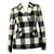 Christian Dior black & white checkered suit jacket wool US4 it40 Fall/Winter Col  ref.1222572