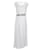 Tommy Hilfiger Damen-Wickelkleid aus Viskose mit Gürtel in weißer Viskose Zellulosefaser  ref.1222584