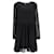 Tommy Hilfiger Damen-Stufenkleid in A-Linie aus schwarzem Polyester  ref.1222594