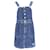 Tommy Hilfiger Womens Denim Dungaree Dress in Blue Cotton  ref.1222600