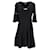 Tommy Hilfiger Mini-robe à manches cloche pour femme Viscose Fibre de cellulose Noir  ref.1222603